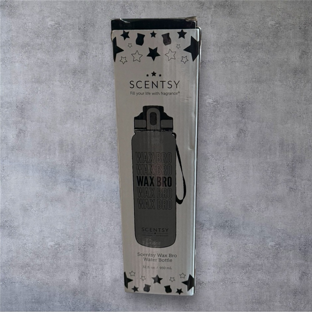 Scentsy Wax Bro Water Bottle - New In Box
